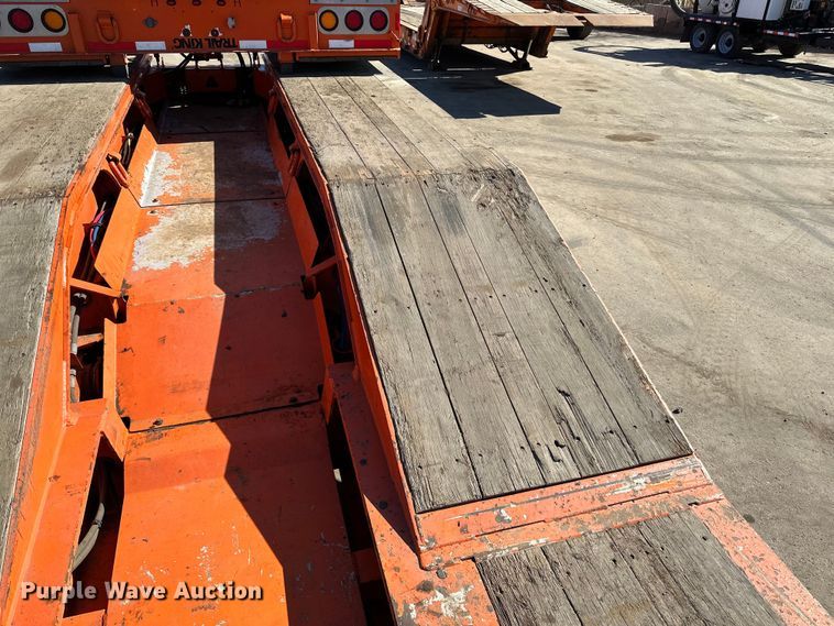 image for item DL7905 2021 Trail King TK110HDG lowboy equipment trailer