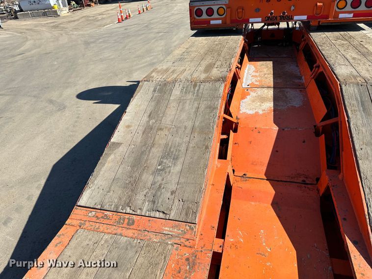 image for item DL7905 2021 Trail King TK110HDG lowboy equipment trailer