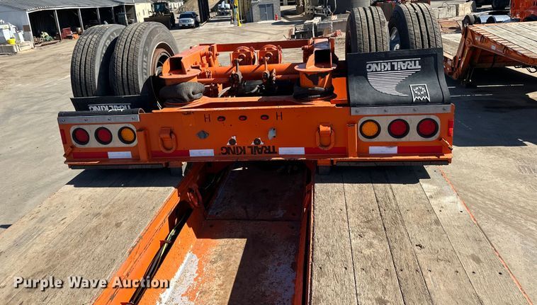 image for item DL7905 2021 Trail King TK110HDG lowboy equipment trailer