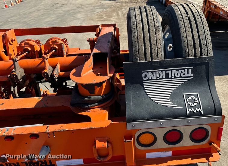 image for item DL7905 2021 Trail King TK110HDG lowboy equipment trailer