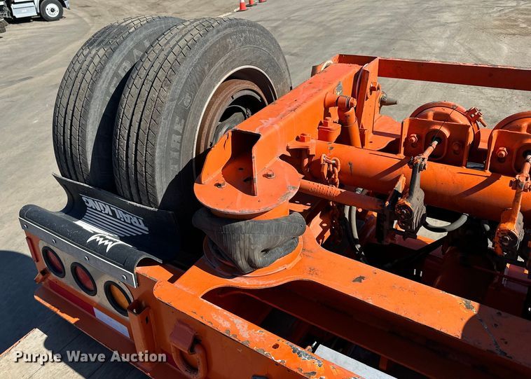 image for item DL7905 2021 Trail King TK110HDG lowboy equipment trailer