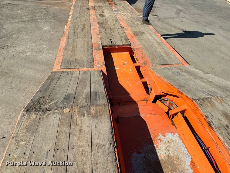 image for item DL7905 2021 Trail King TK110HDG lowboy equipment trailer