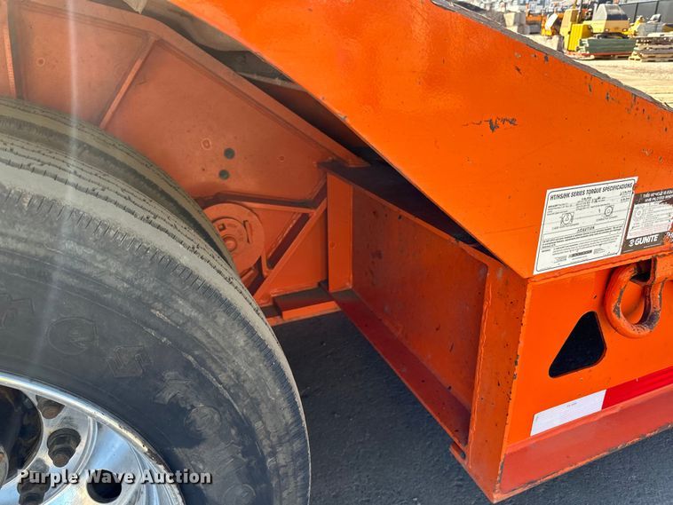 image for item DL7905 2021 Trail King TK110HDG lowboy equipment trailer