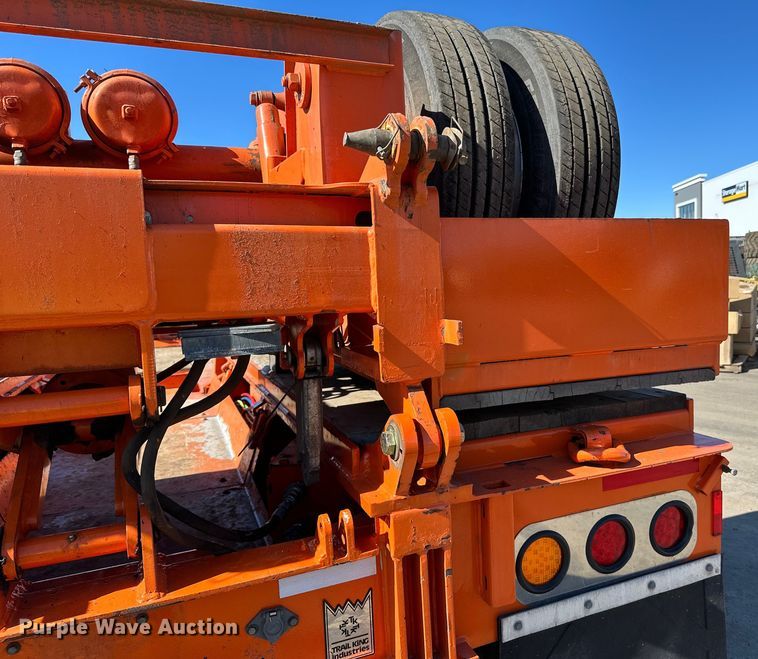 image for item DL7905 2021 Trail King TK110HDG lowboy equipment trailer