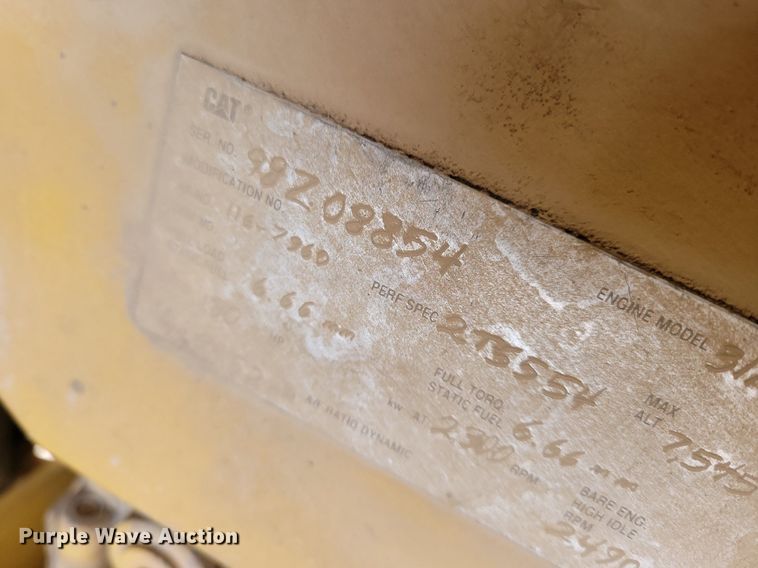 image for item DL7907 1995 Caterpillar 960F wheel loader