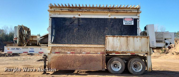 image for item DL7912 2016 Fabtec 3618SBF hopper feeder