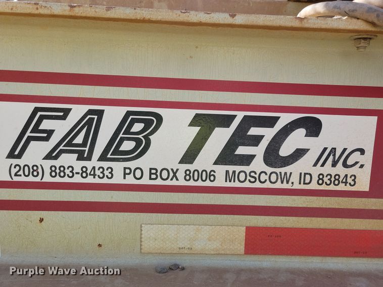 image for item DL7916 2015 Fab Tec Pro 5x16 wash plant