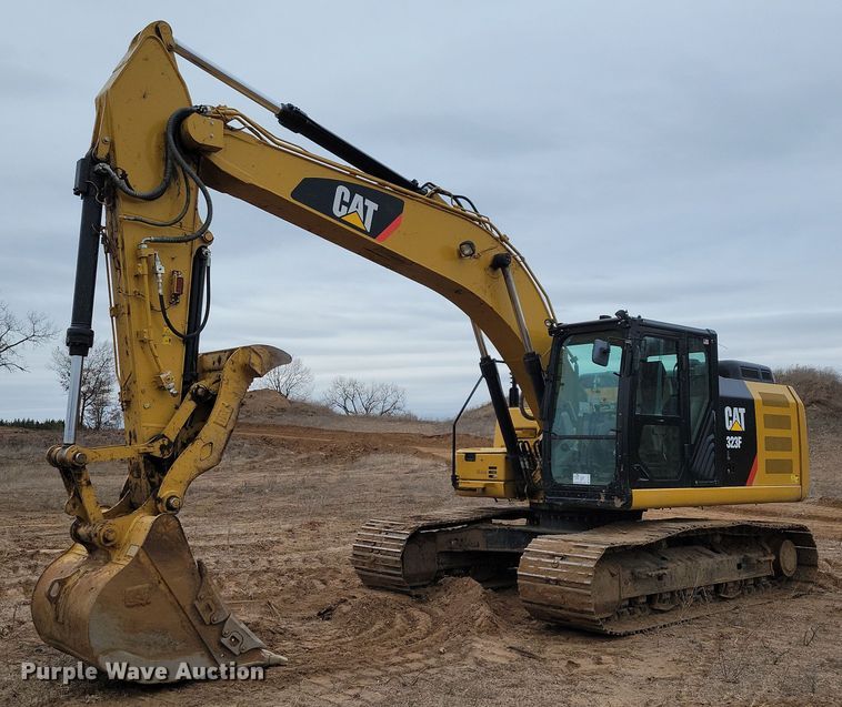 image for item DL7918 2017 Caterpillar 323FL excavator