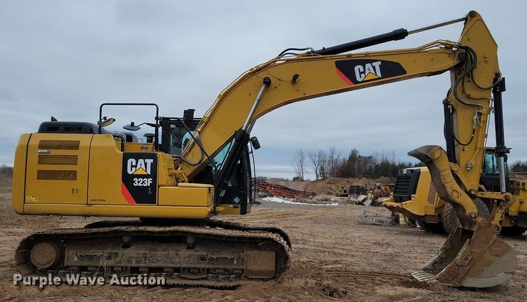 image for item DL7918 2017 Caterpillar 323FL excavator
