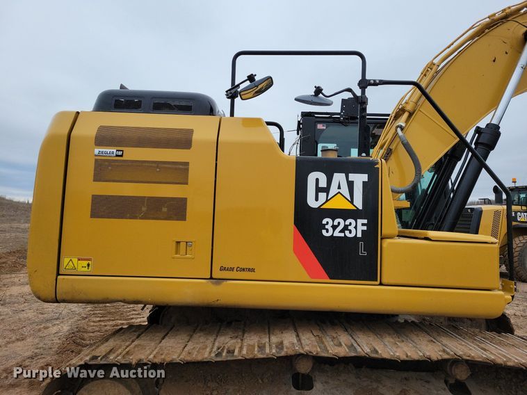 image for item DL7918 2017 Caterpillar 323FL excavator