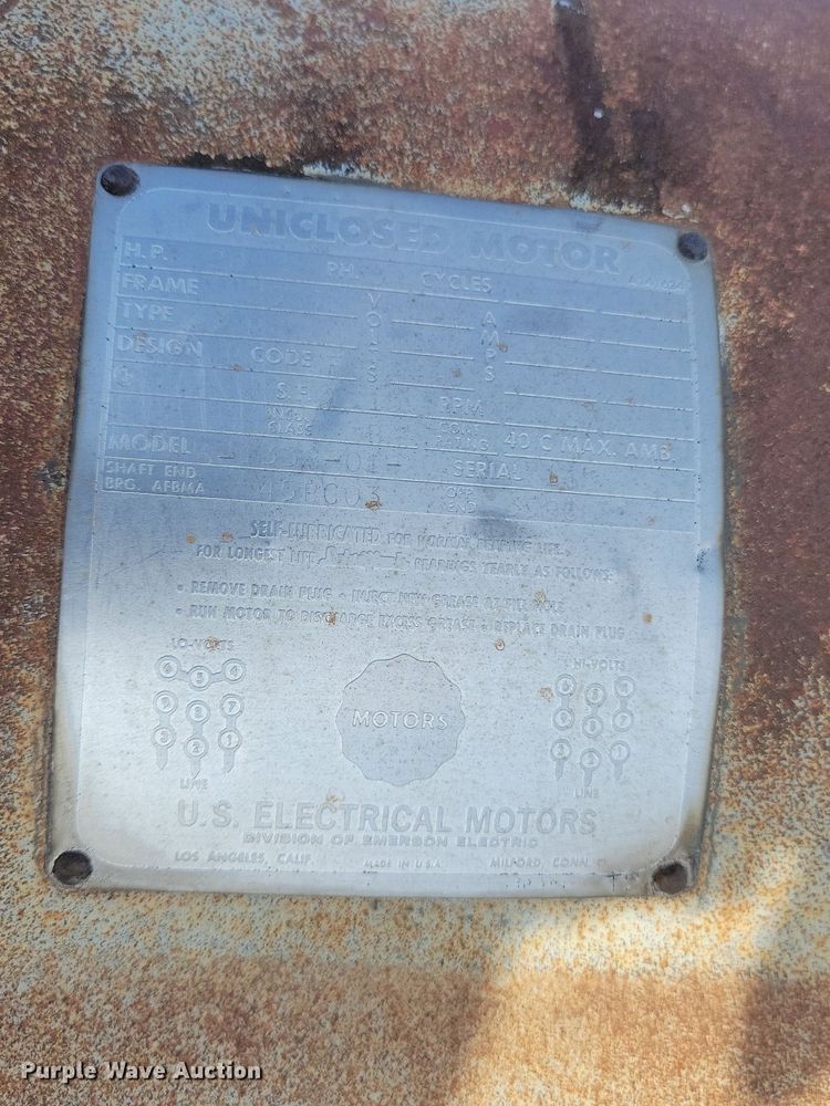 image for item DL7920 1968 Kustom Built 30x60 conveyor