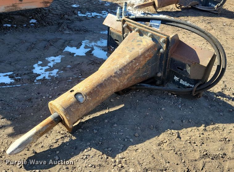 image for item DL7936 Bobcat skid steer breaker