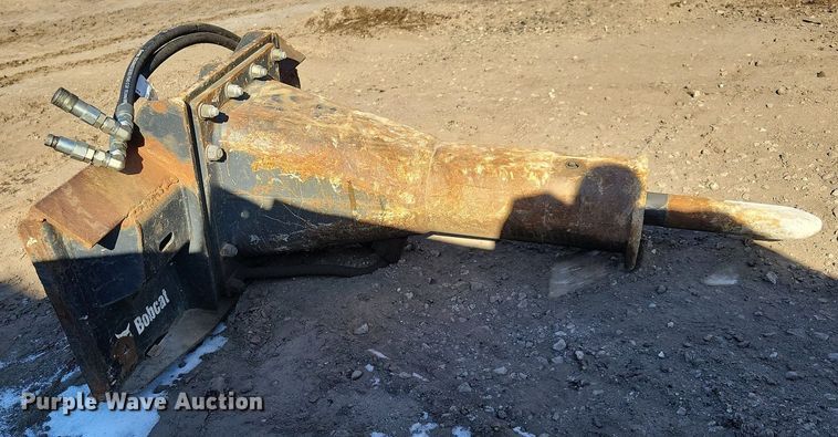 image for item DL7936 Bobcat skid steer breaker