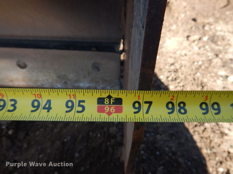 image for item DL7940 2020 Bobcat Grader 96 skid steer grader