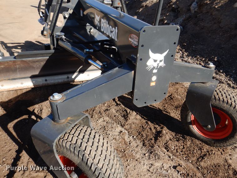 image for item DL7940 2020 Bobcat Grader 96 skid steer grader