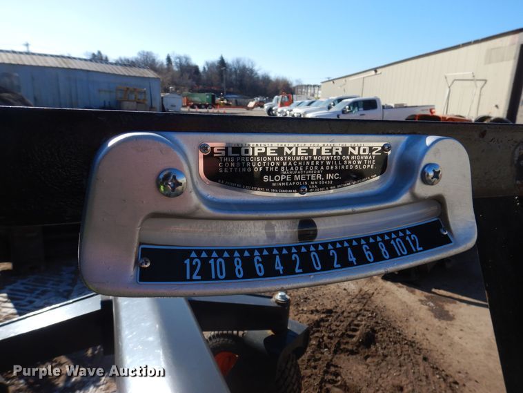 image for item DL7940 2020 Bobcat Grader 96 skid steer grader