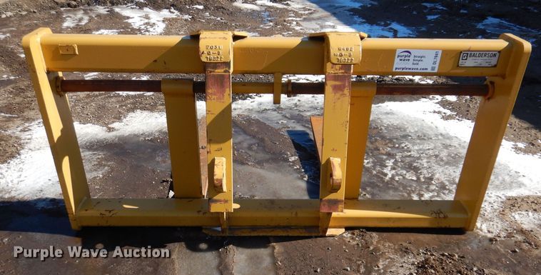 image for item DL7941 Balderson BF936Q wheel loader forks