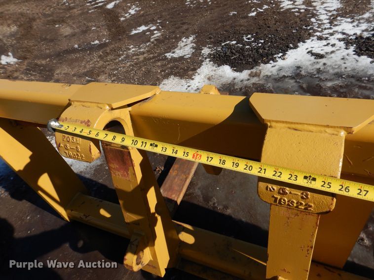 image for item DL7941 Balderson BF936Q wheel loader forks