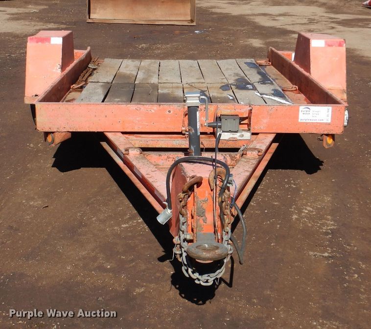 image for item DL7942 1998 Towmaster tilt deck utility trailer