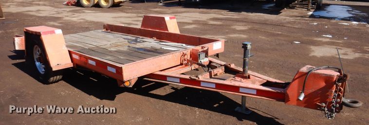 image for item DL7942 1998 Towmaster tilt deck utility trailer