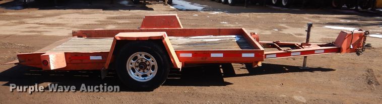 image for item DL7942 1998 Towmaster tilt deck utility trailer