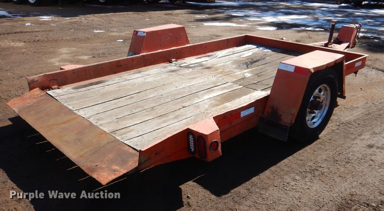 image for item DL7942 1998 Towmaster tilt deck utility trailer