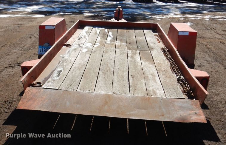 image for item DL7942 1998 Towmaster tilt deck utility trailer