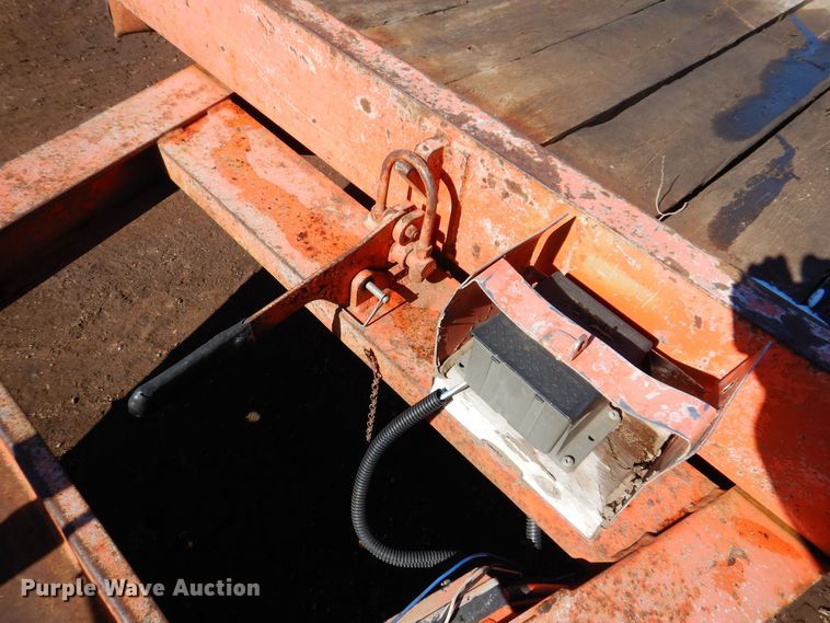 image for item DL7942 1998 Towmaster tilt deck utility trailer