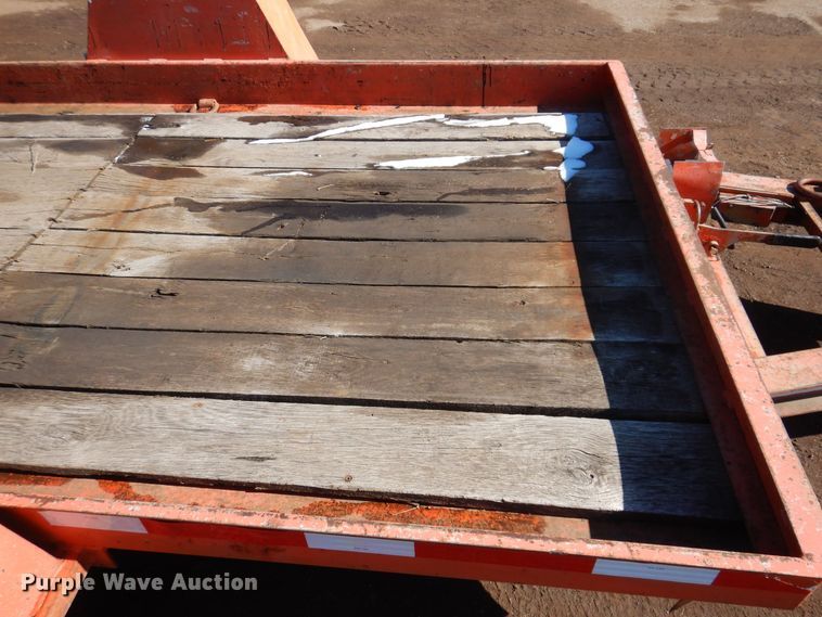 image for item DL7942 1998 Towmaster tilt deck utility trailer