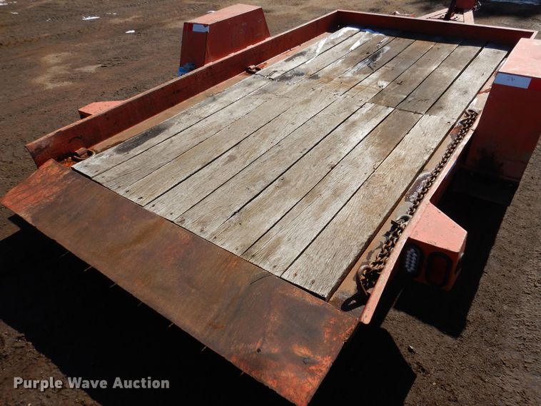 image for item DL7942 1998 Towmaster tilt deck utility trailer