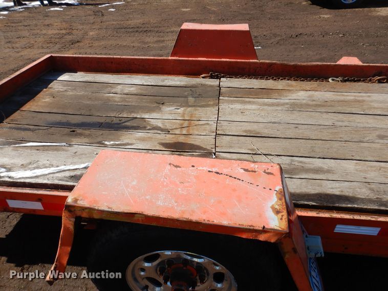 image for item DL7942 1998 Towmaster tilt deck utility trailer