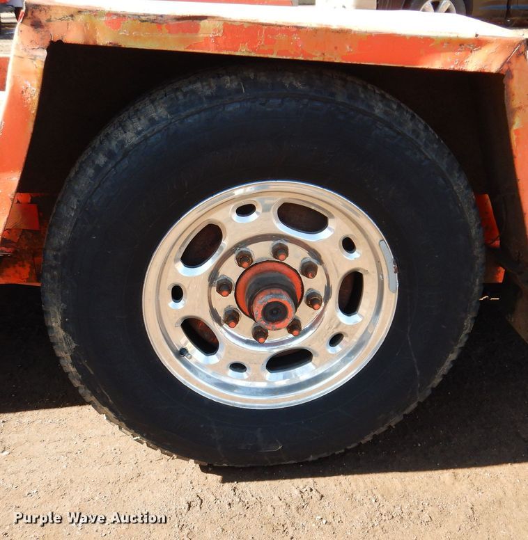 image for item DL7942 1998 Towmaster tilt deck utility trailer