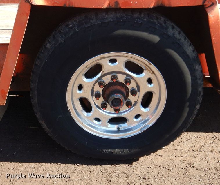 image for item DL7942 1998 Towmaster tilt deck utility trailer