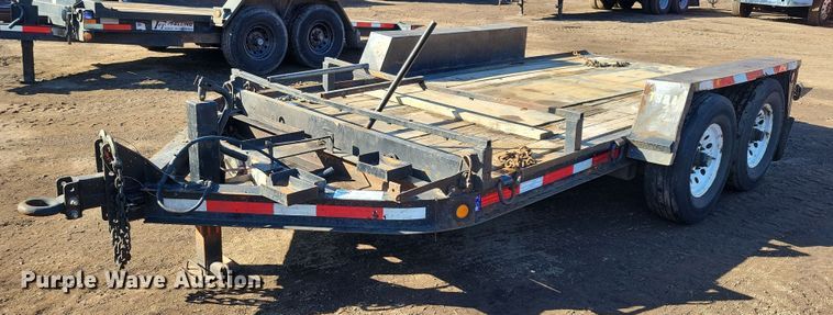 image for item DL7943 1998 Towmaster tilt deck equipment trailer