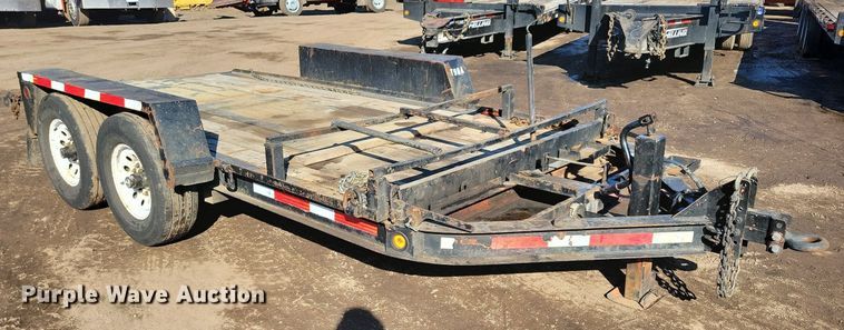image for item DL7943 1998 Towmaster tilt deck equipment trailer