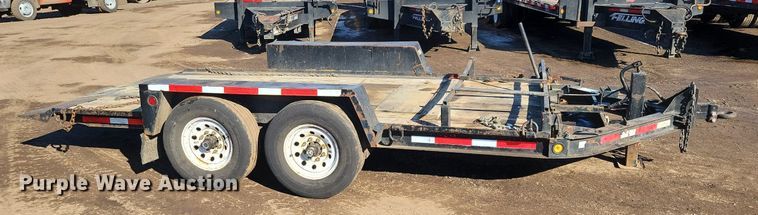 image for item DL7943 1998 Towmaster tilt deck equipment trailer