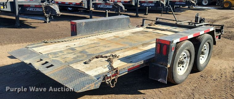 image for item DL7943 1998 Towmaster tilt deck equipment trailer