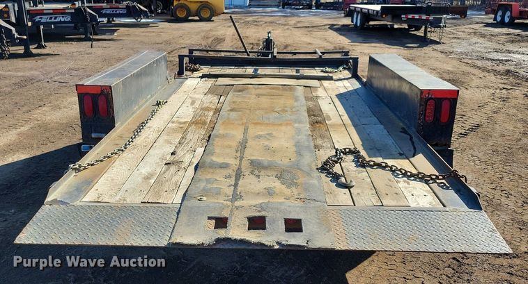 image for item DL7943 1998 Towmaster tilt deck equipment trailer