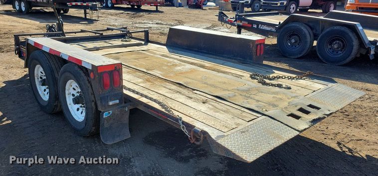 image for item DL7943 1998 Towmaster tilt deck equipment trailer
