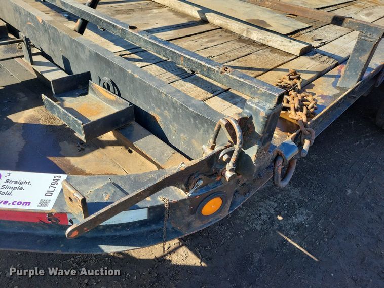 image for item DL7943 1998 Towmaster tilt deck equipment trailer