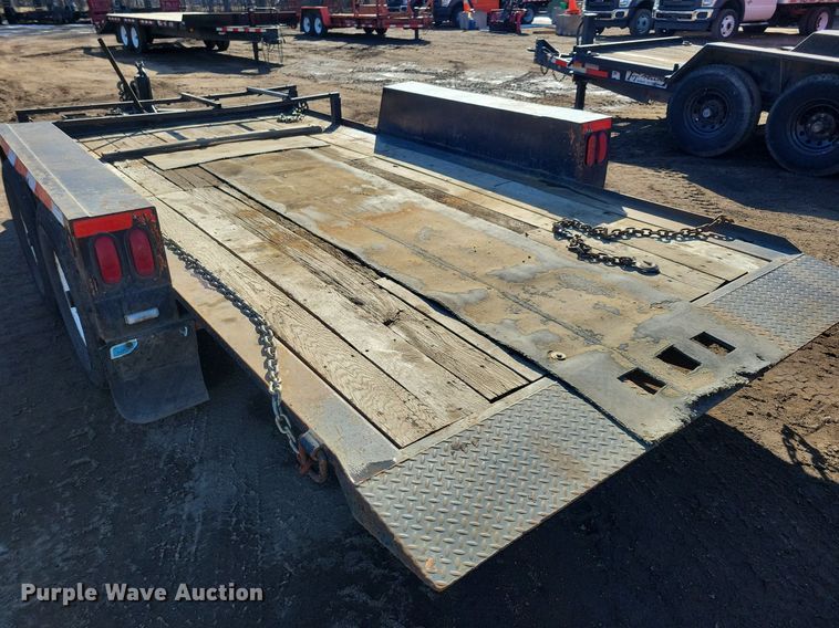 image for item DL7943 1998 Towmaster tilt deck equipment trailer