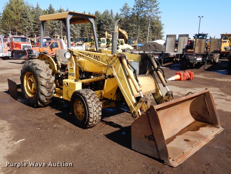 image for item DL7944 2000 New Holland 545D landscape tractor