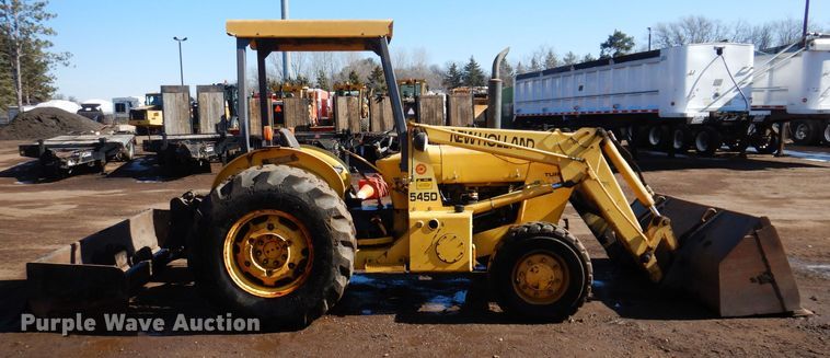 image for item DL7944 2000 New Holland 545D landscape tractor