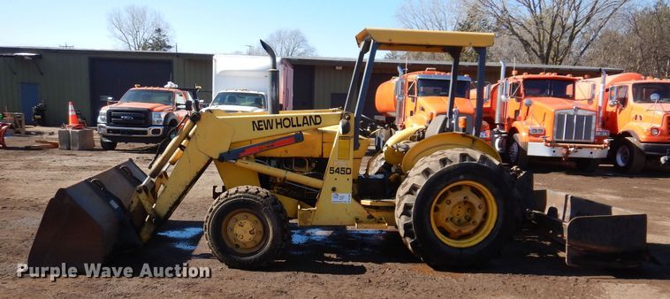 image for item DL7944 2000 New Holland 545D landscape tractor
