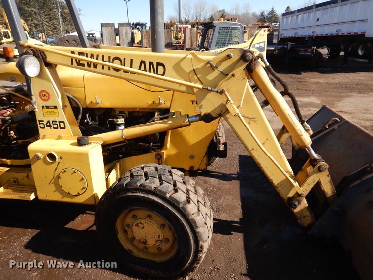 image for item DL7944 2000 New Holland 545D landscape tractor
