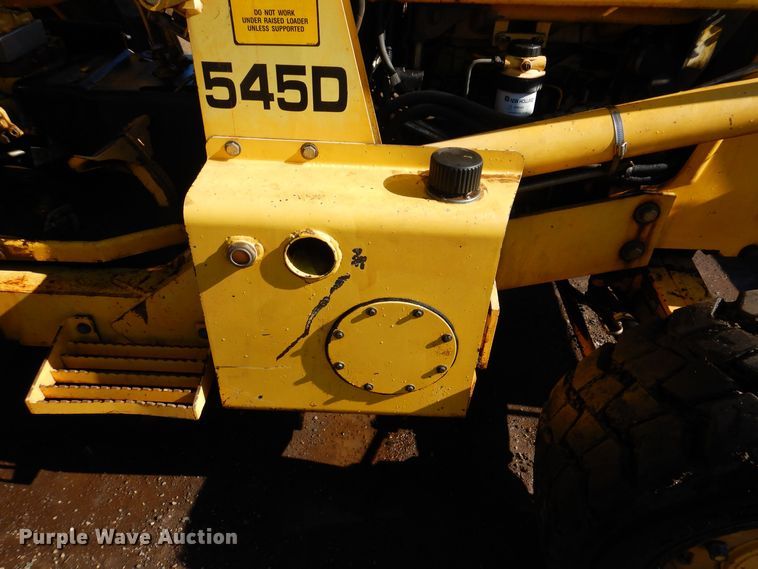 image for item DL7944 2000 New Holland 545D landscape tractor