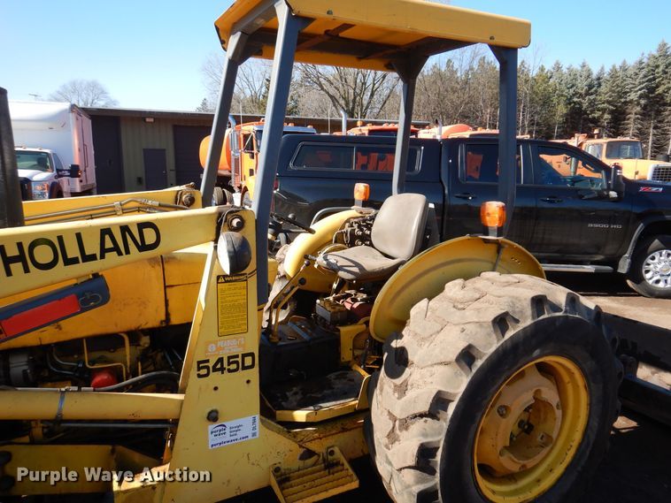 image for item DL7944 2000 New Holland 545D landscape tractor