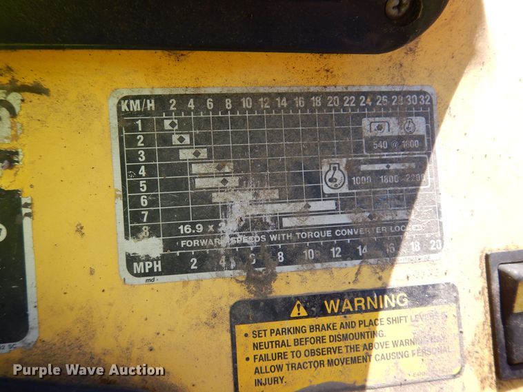 image for item DL7944 2000 New Holland 545D landscape tractor