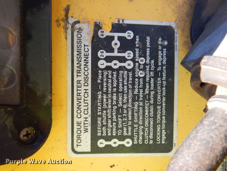 image for item DL7944 2000 New Holland 545D landscape tractor