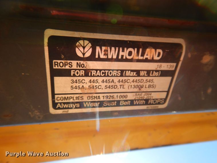 image for item DL7944 2000 New Holland 545D landscape tractor